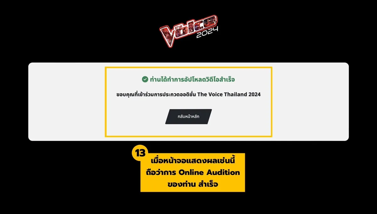 The Voice Online Audition 2024 ภาพที่ 8